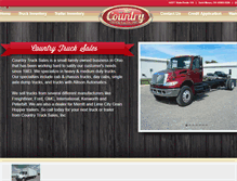 Tablet Screenshot of countrytrucksales.net